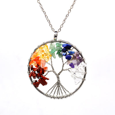 Crystal Tree of Life Necklace